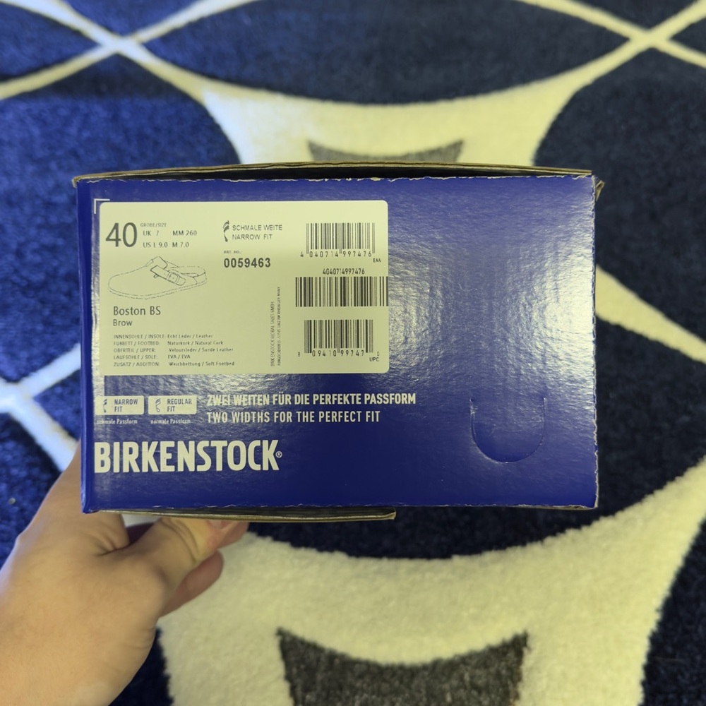 Birkenstock Boston Clog Suede Sandal Mink Women’s Size 7 , 8 And 9 - Picture 6 of 6